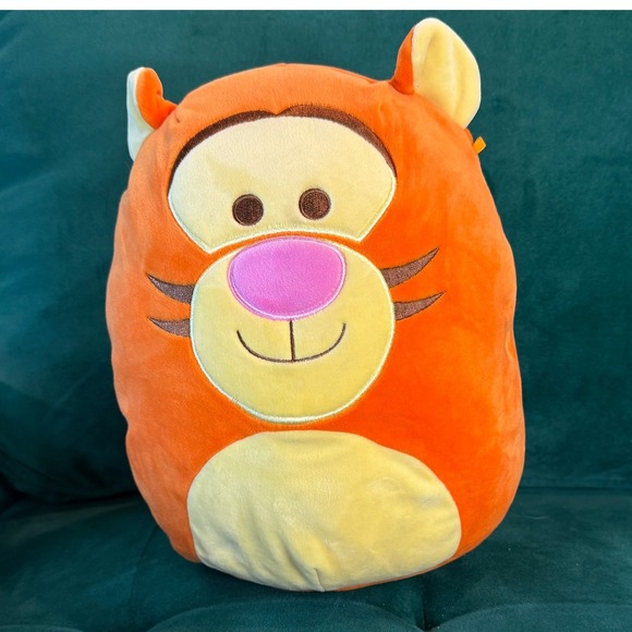 Squishmallows Disney Tigger Plush‎ Stuffed Animal Orange 12" - Picture 1 of 4